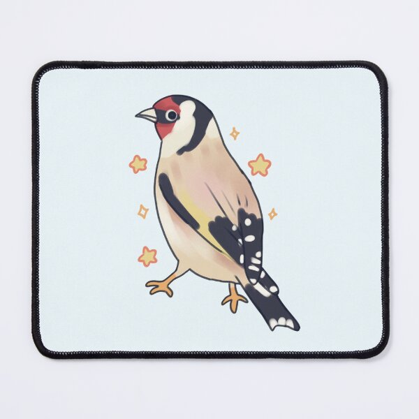 Item preview, Cute European Goldfinch illustration designed and sold by Artofmayara.
