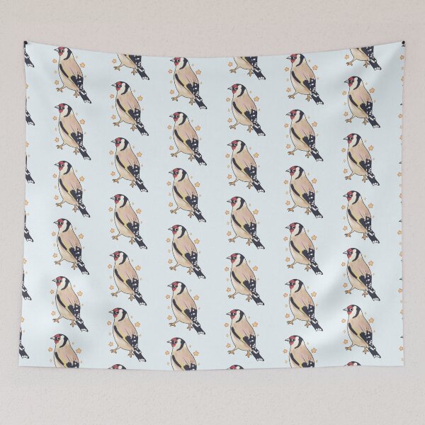 Item preview, Cute European Goldfinch illustration  designed and sold by Artofmayara.