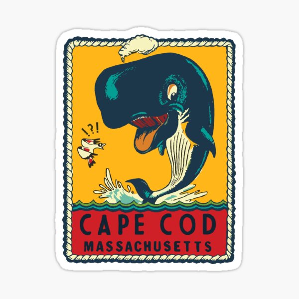 Item preview, Cape Code Vintage Style Decal designed and sold by zsonn.