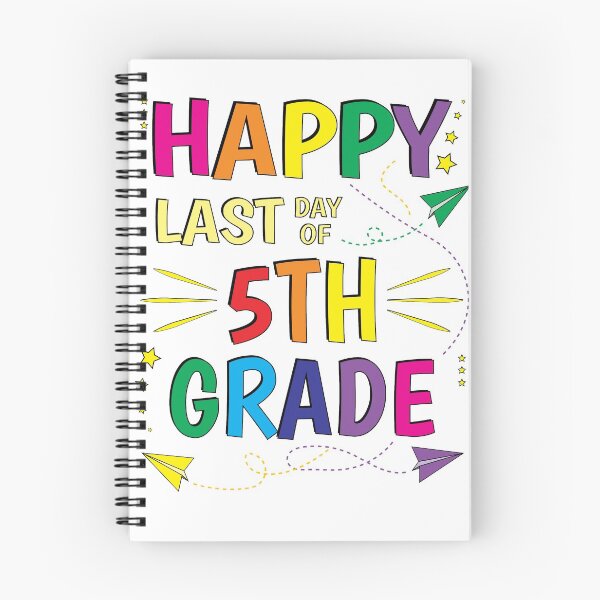 Item preview, Teaching - Graduation - Happy Last Day of School - 5th fifth Grade designed and sold by ZNOVANNA.
