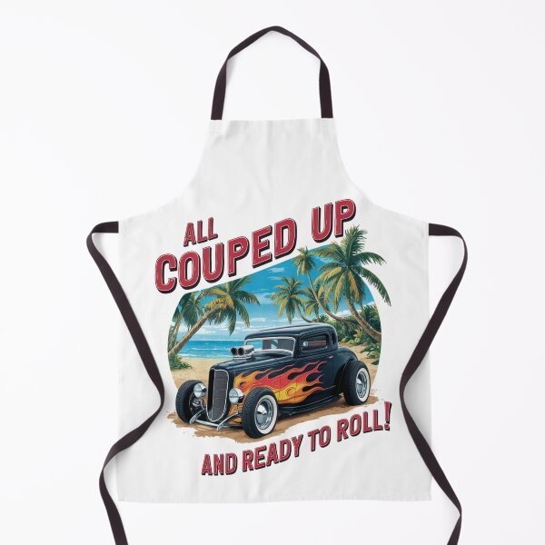 Item preview, All couped up - Old track - Hot rod oldschool - Oldschool automobile - smokin' hot rod - American oldschool designed and sold by JansenGS.