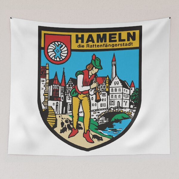 Item preview, Hamelin Germany Vintage Style Decal designed and sold by Decal Mania.