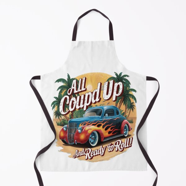 Item preview, All couped up - Old track - Hot rod oldschool - Oldschool automobile - smokin' hot rod - American oldschool designed and sold by JansenGS.