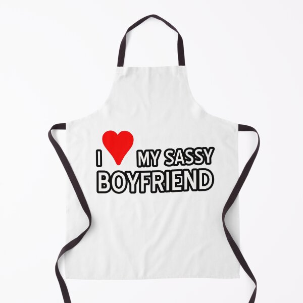 Item preview, I love my alpha boyfriend, I love my sassy boyfriend designed and sold by RedCircleArt.