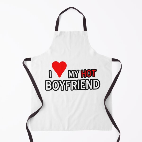Item preview, I love my hot boyfriend, I love my alpha boyfriend designed and sold by RedCircleArt.