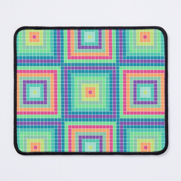Item preview, seamless pattern colorful, pixel art inspired by ethnic geomatric designed and sold by FlowFlav Create.