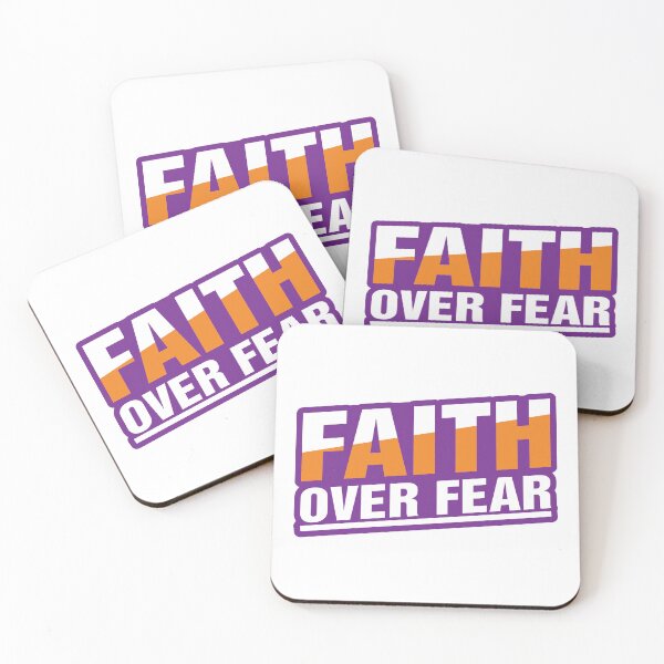Item preview, Faith Over Fear T-shirt and sticker designed and sold by Billium Halder.