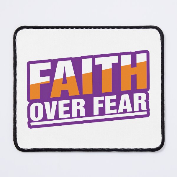 Item preview, Faith Over Fear T-shirt and sticker designed and sold by Billium Halder.