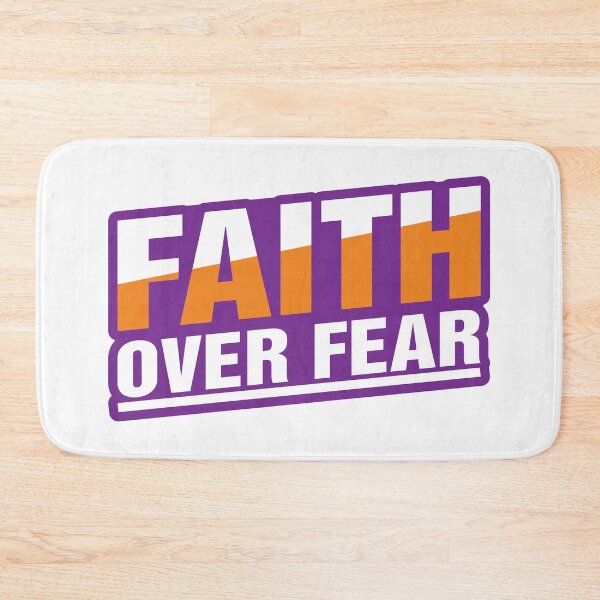 Item preview, Faith Over Fear T-shirt and sticker designed and sold by Billium Halder.