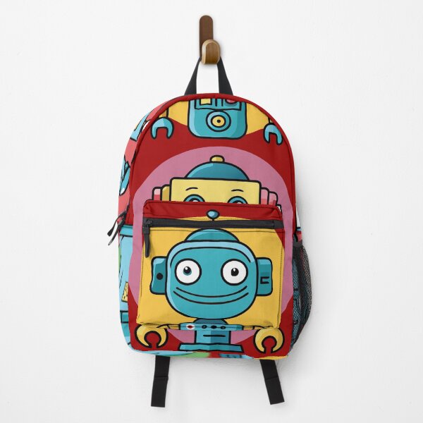 Item preview, Cute robot colourful graphic design designed and sold by Tiny Cozy Art.