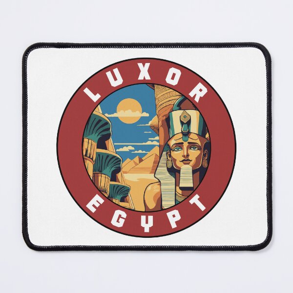 Item preview, Luxor Egypt Vintage Style Decal designed and sold by Decal Mania.