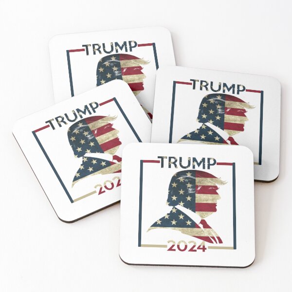 Item preview, Trump USA Flag Silhouette 3 designed and sold by Warih.