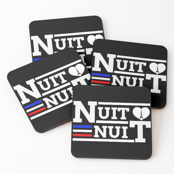 Item preview, Nuit Nuit, French Night Night designed and sold by Teetreasure2.