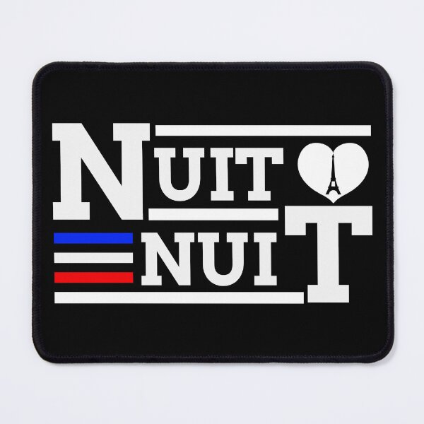 Item preview, Nuit Nuit, French Night Night designed and sold by Teetreasure2.