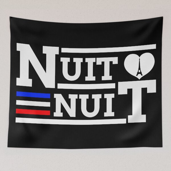Item preview, Nuit Nuit, French Night Night designed and sold by Teetreasure2.