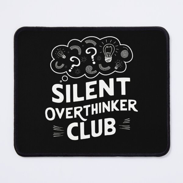 Item preview, Introvert Overthinker Humor for Thoughtful Minds designed and sold by BunBuntheDog-.