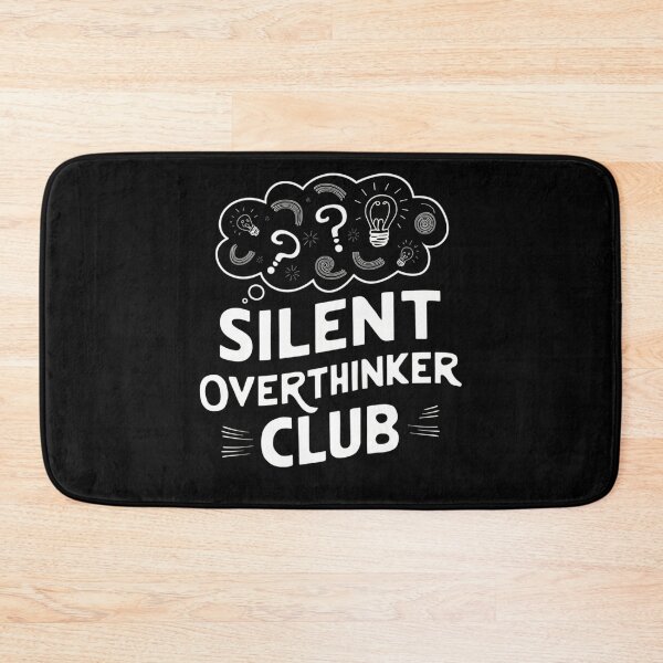 Item preview, Introvert Overthinker Humor for Thoughtful Minds designed and sold by BunBuntheDog-.