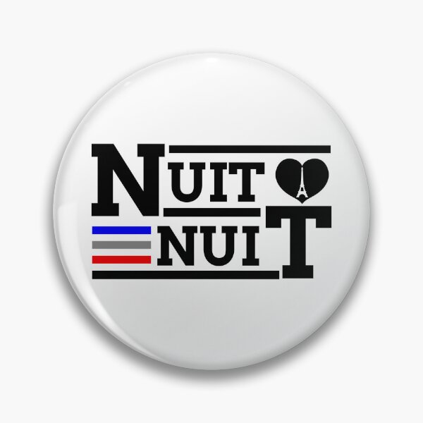 Item preview, Nuit Nuit, French Night Night designed and sold by Teetreasure2.