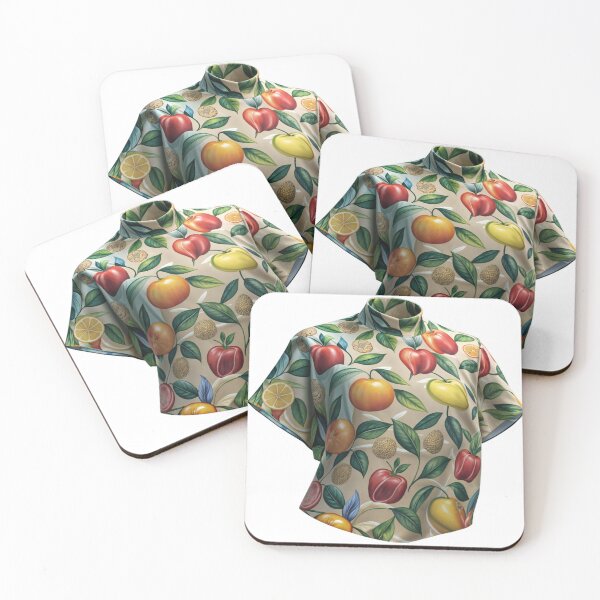 Item preview, Design woman's shirt withe fruits pattern designed and sold by Creative88Art.