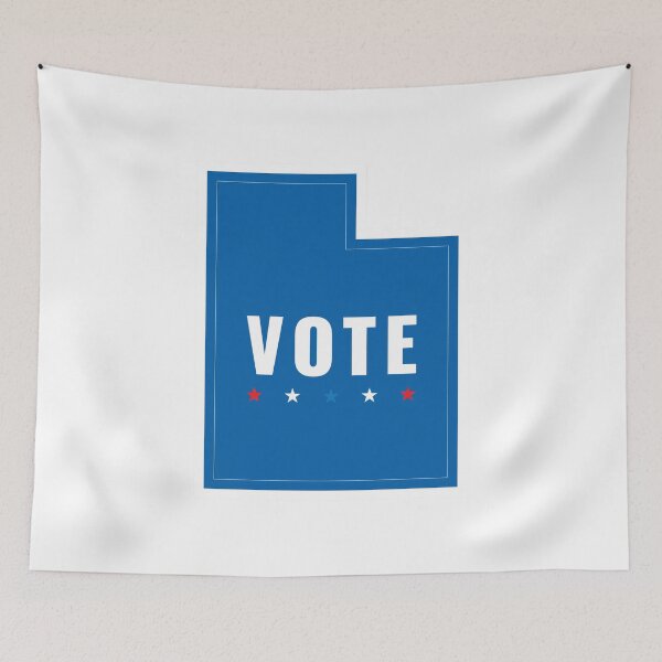 Item preview, Utah Votes Blue: Stand for Progress designed and sold by Mundivagant Designs.