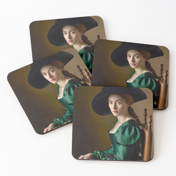 Item preview, The woman in green designed and sold by Hensfield.