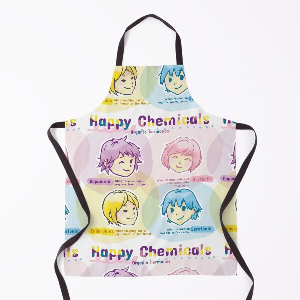 Item preview, Happy Chemicals / hormones Chart - Dopamine, Oxytocin, Endorphins, Serotonin designed and sold by Bo-Yin.