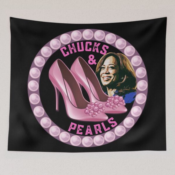 Item preview, Chucks And Pearls designed and sold by Teetreasure2.