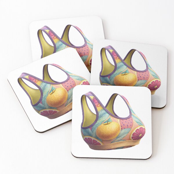Item preview, Summer girl's top withe exotic fruit patterns designed and sold by Creative88Art.