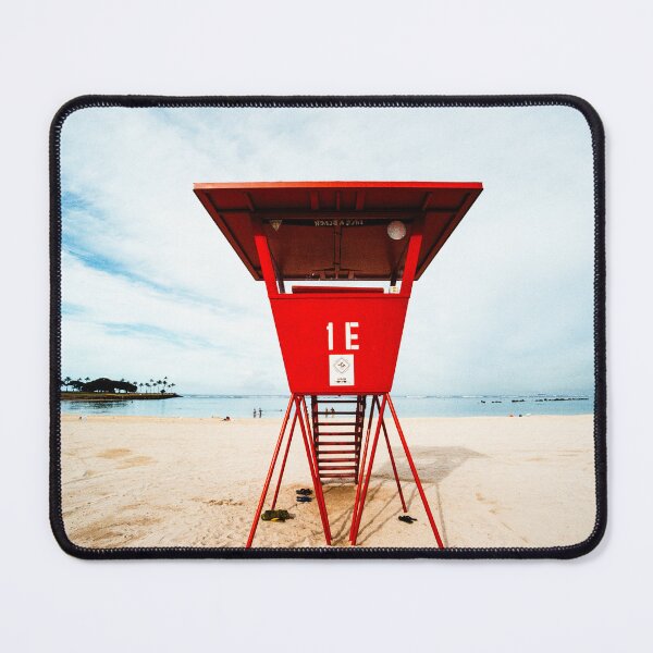 Item preview, Life guard station, Hawai'i designed and sold by Zolachrome Photography.