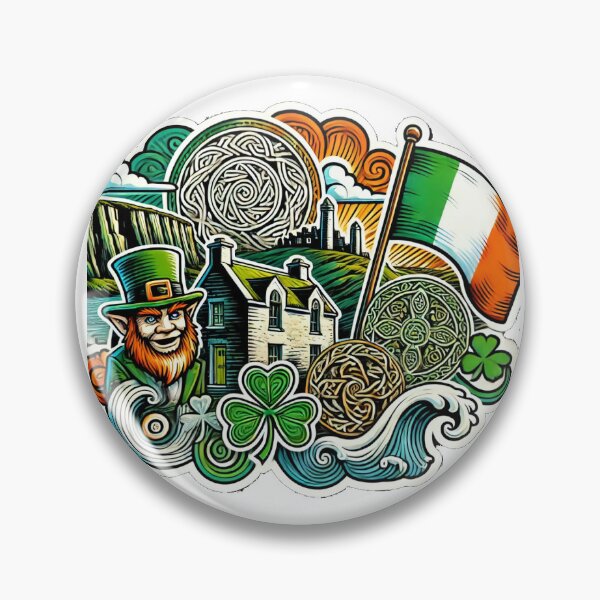 Item preview, Ireland leprachaun designed and sold by ChicClicker.