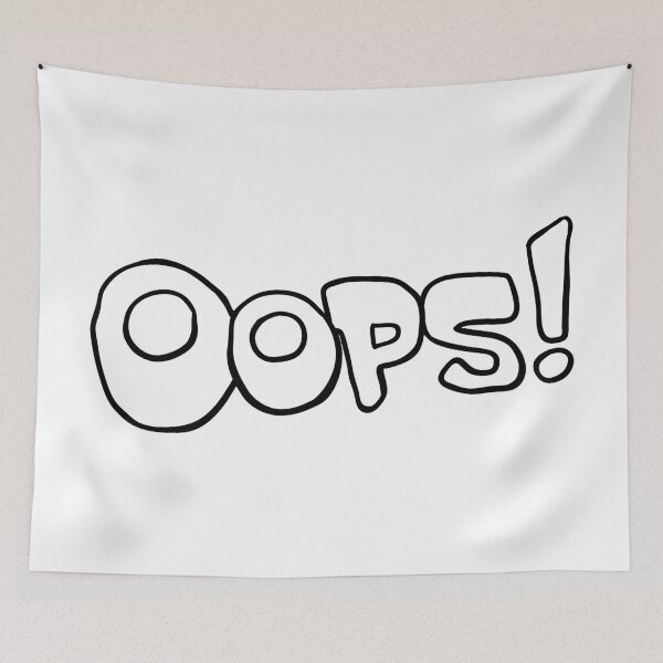Item preview, OOPS designed and sold by SpecAli.