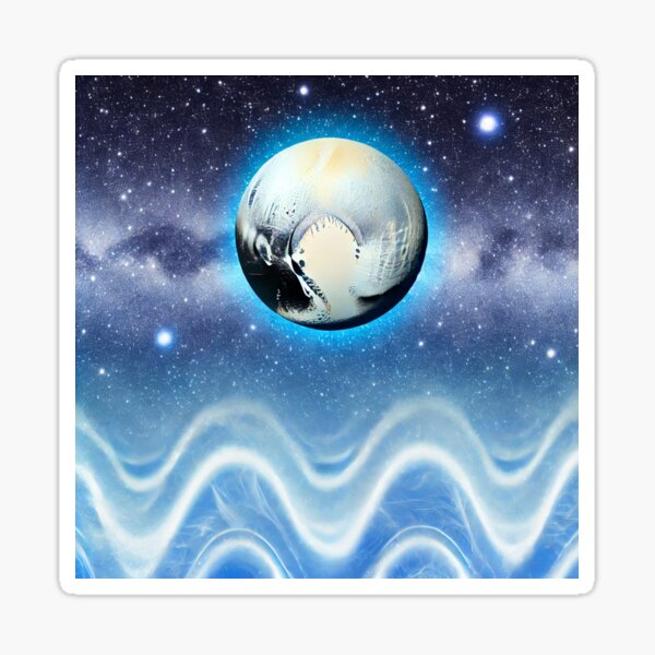 Item preview, Pluto: The Icy Outlier designed and sold by WildVista.