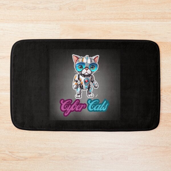 Item preview, Cyber Cats - Cyber Cat 1 designed and sold by Monika Turemka.