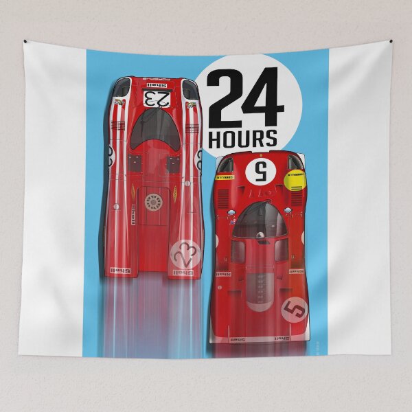 Item preview, 24 Hours 1970 Herrmann vs Ickx designed and sold by Theodor Decker.