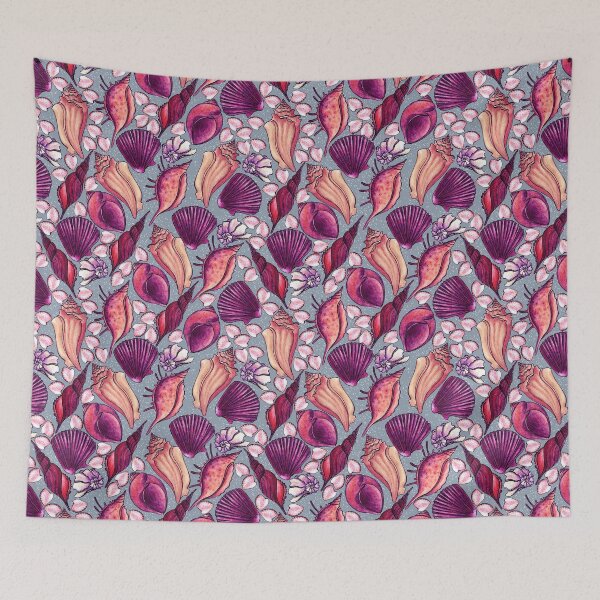 Item preview, Shells collection, Dark gray background designed and sold by Alex  Blud.