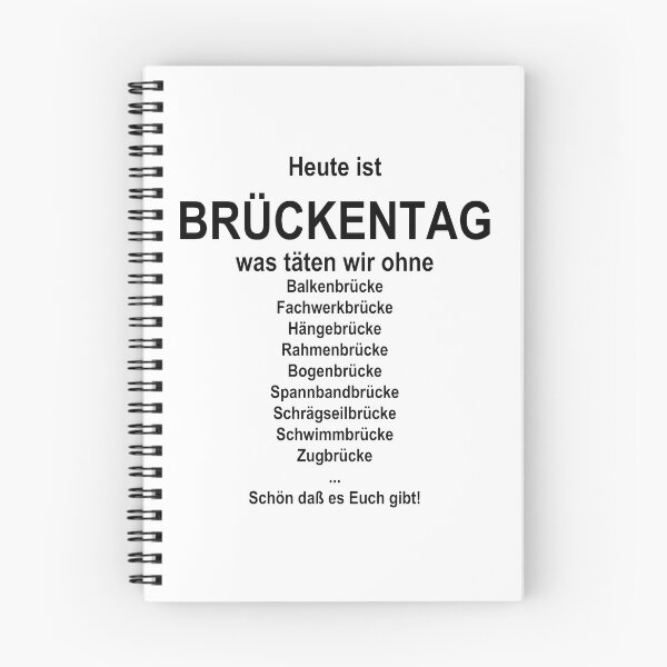 Item preview, German wordgame for Brückentag designed and sold by cglightNingART.