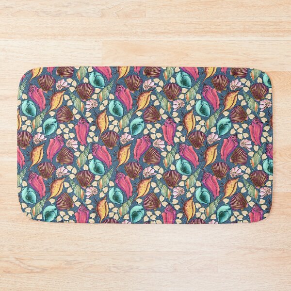 Item preview, Shells collection, Blue background designed and sold by Alex  Blud.