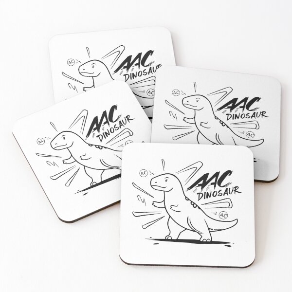 Item preview, Dynamic AAC Dinosaur with Action Lines designed and sold by Witcrafters.