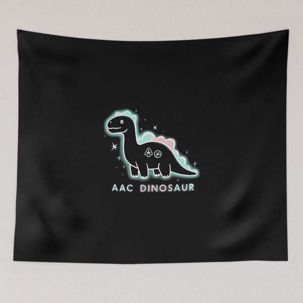 Item preview, Futuristic AAC Dinosaur with Stylized Glow designed and sold by Witcrafters.