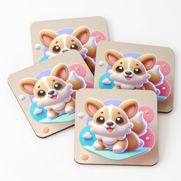 Item preview, Fluffy Corgi Adventures designed and sold by WildVista.