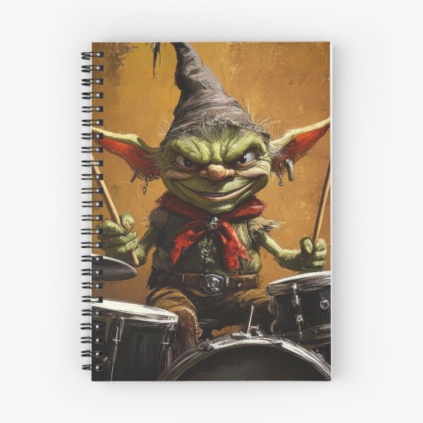 Item preview, Goblin on the drums V1 designed and sold by OldSchool90s.