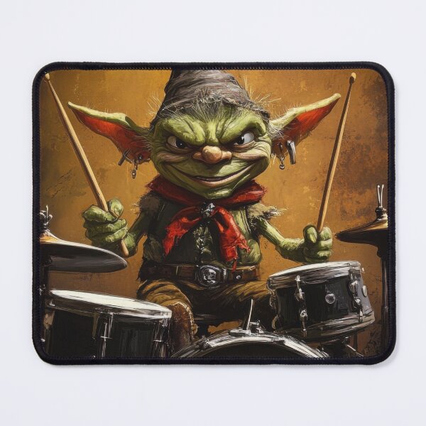 Item preview, Goblin on the drums V1 designed and sold by OldSchool90s.