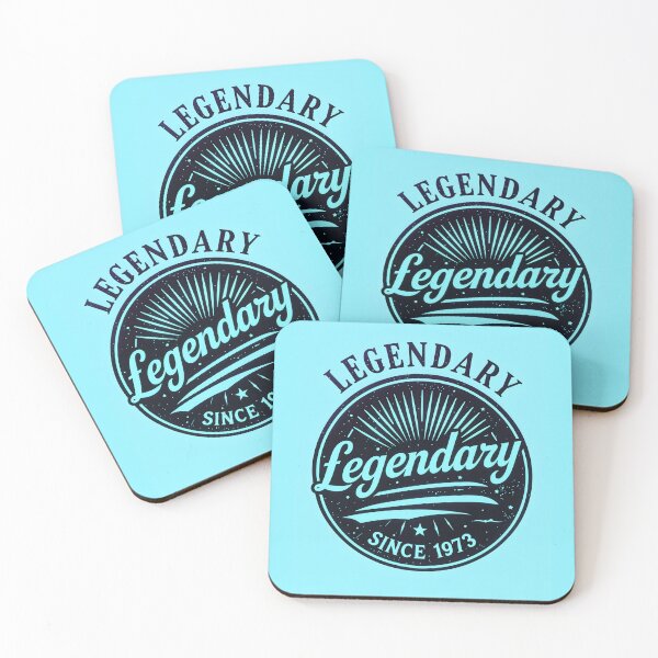 Item preview, Legendary Since 1973 Cool Birthday Quote designed and sold by TheArtOfPat.