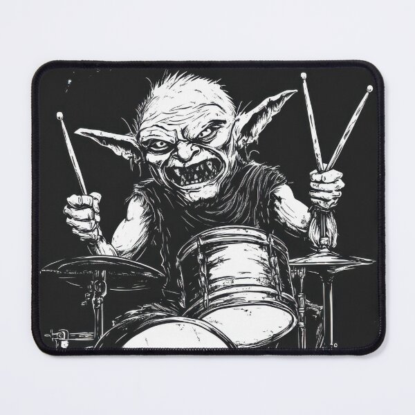 Item preview, Goblin on the drums V3 designed and sold by OldSchool90s.