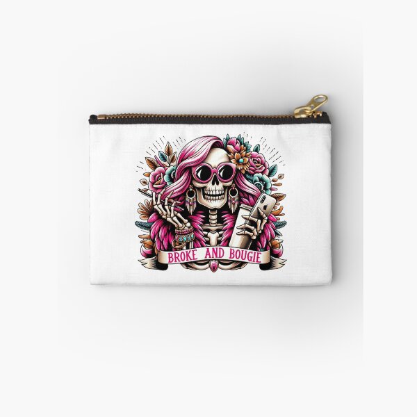 Item preview, 	Broke And Bougie, Snarky Skeleton Sarcastic Funny Tarot Card T-Shirt designed and sold by MN KQ.