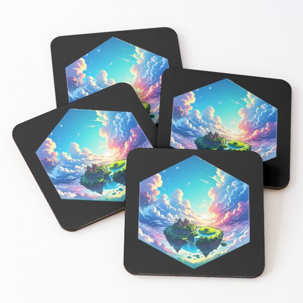 Item preview, Anime Floating Islands designed and sold by AbsoluteA.