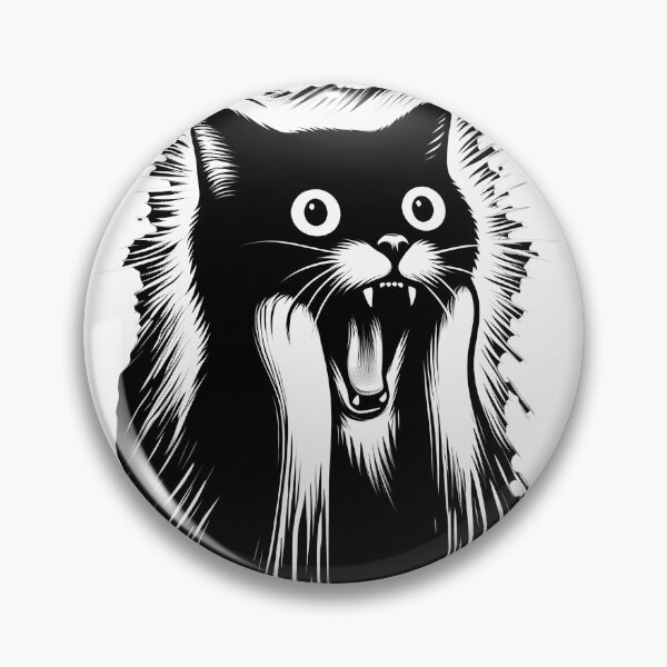 Item preview, Screaming Cat  designed and sold by OzzFrequency.
