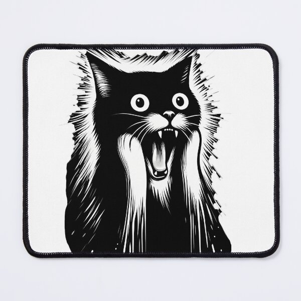 Item preview, Screaming Cat designed and sold by OzzFrequency.