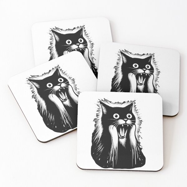 Item preview, Screaming Cat  designed and sold by OzzFrequency.
