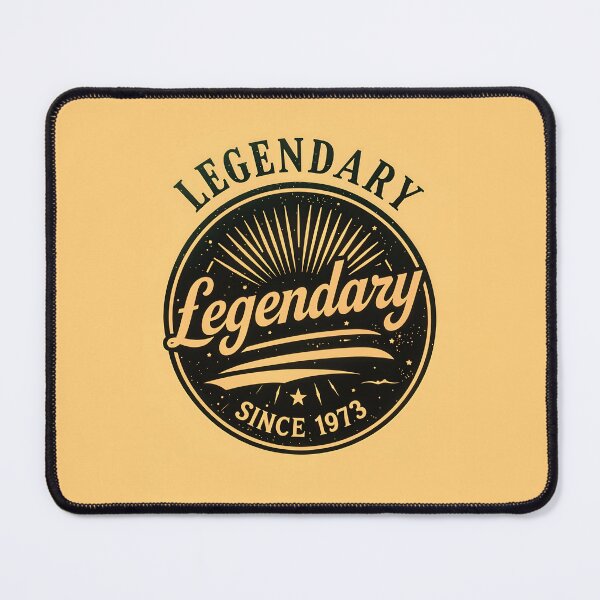Item preview, Legendary Since 1973 Cool Birthday Quote designed and sold by TheArtOfPat.